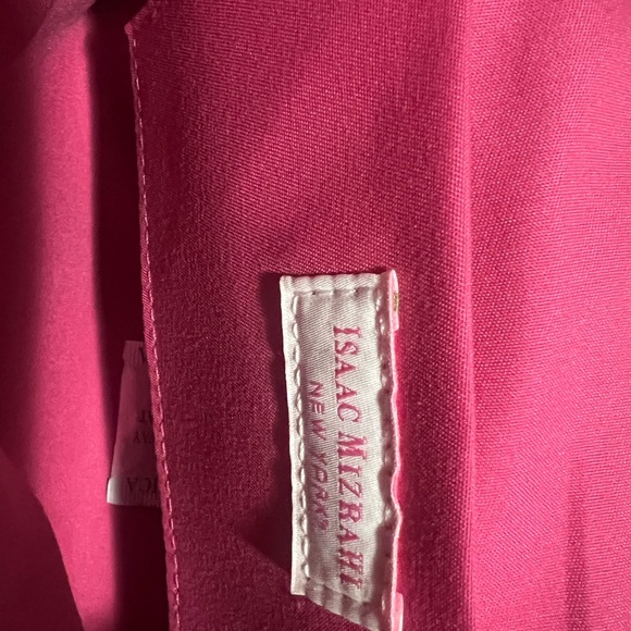 Isaac Mizrahi Black Bow Clutch with Chain Strap - Picture 4 of 5